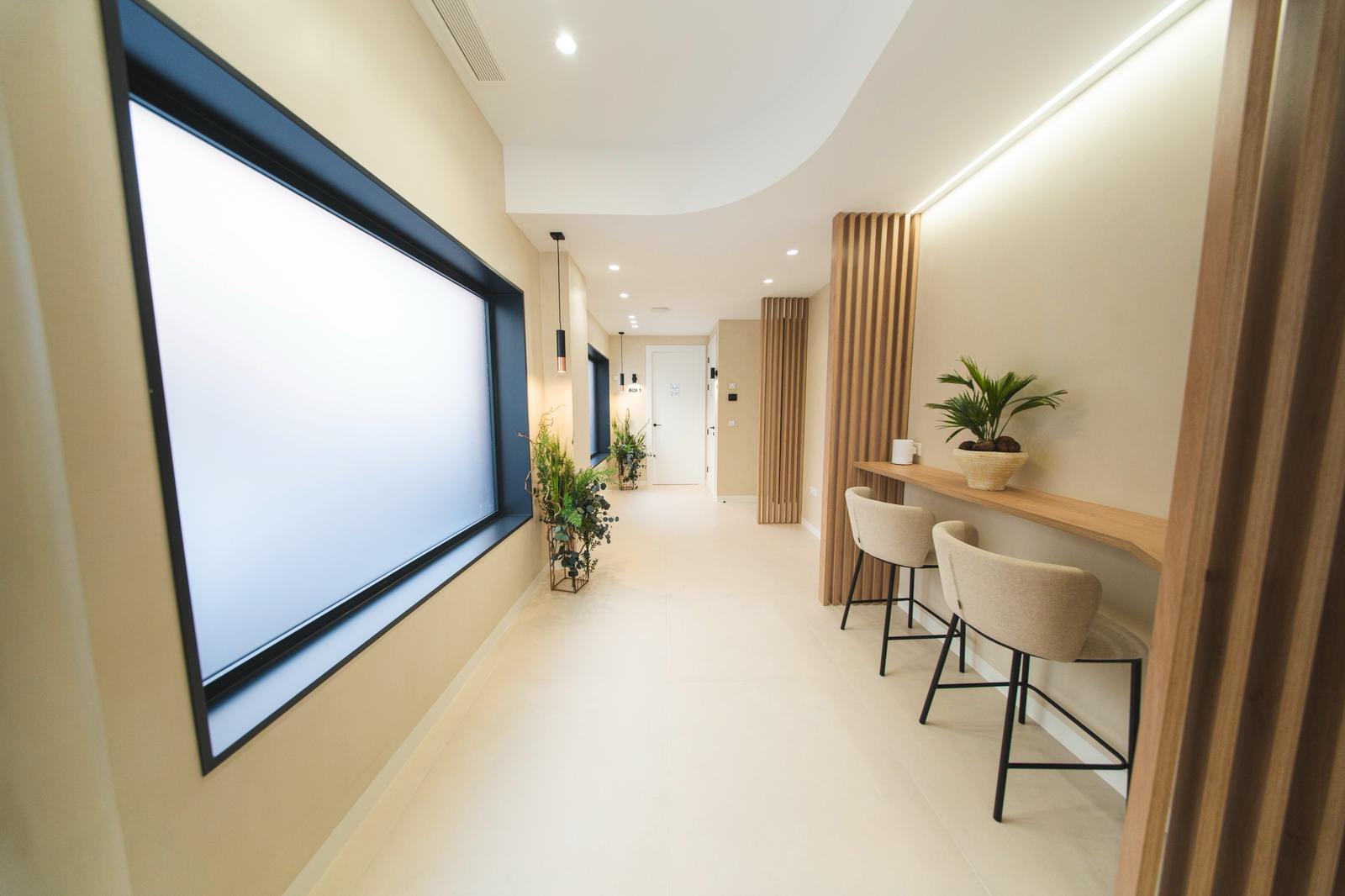 Zona interior de proyecto realizado por Aluveri 2000